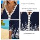 thumbnail image 3 of Blusa de manga 3/4 con escote en V, blusa informal ajustada con ribete de encaje, camisa para mujer, citas de verano, 3 of 7