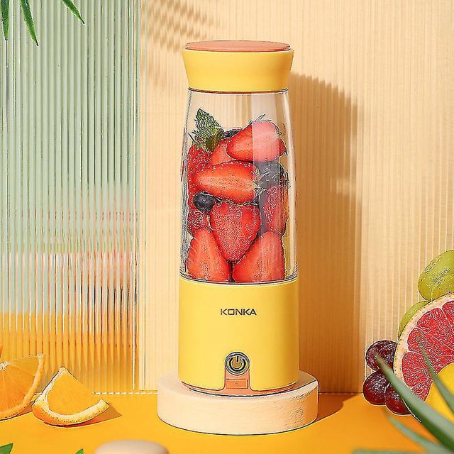 Pequeño exprimidor inalámbrico pequeño para el hogar que acompaña a la taza de jugo eléctrica recargable taza de jugo portátil