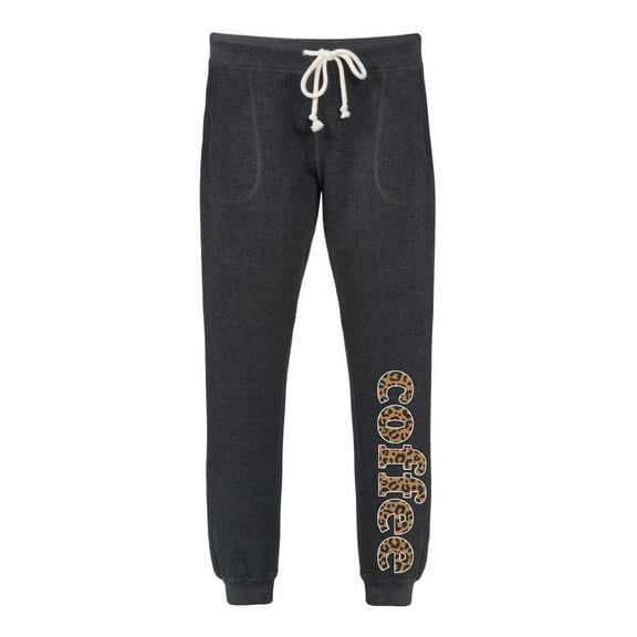 Instant Message - Leopard Coffee - Ladies Jogger Pant
