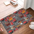 thumbnail image 4 of Susaid BBQ Icons Print Doormat,Porch Decor,Housewarming Decor Gift Doormat,Funny Flannel Floor Mat,Funny Doormat 24x16 Inch, 4 of 7