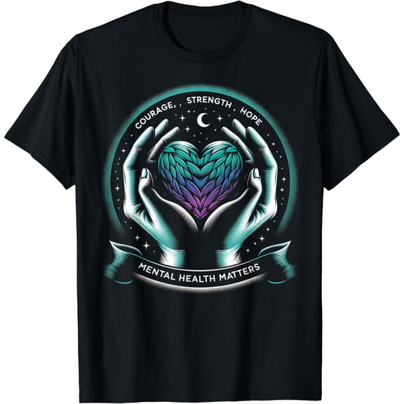 Suicide Prevention Awareness Mental Health Counseling T-Shirt