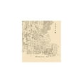 thumbnail image 4 of Historic County Map - Llano County Texas - Walsh 1879 - 23 x 24.58 - Vintage Wall Art, 4 of 5