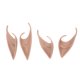 thumbnail image 3 of Orejas de elfo de hada de Cosplay, 4 Uds., orejas de elfo fáciles, disfraz de Cosplay, accesorios de bola elegantes, valor inmejorable Jadeshay  A, 3 of 8
