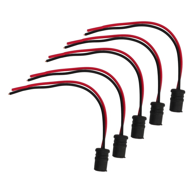 Soporte De Casquillo LED T10, Casquillo De Extensión De Bombilla T10 W5W, Instalación Sencilla, Goma Duradera Para Coche