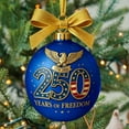 thumbnail image 6 of Shoreew United States 250th Anniversary Ornament 250th Anniversary Acrylic Christmas Ball Ornament Patriotic Christmas Tree Hanging Decor, 6 of 7