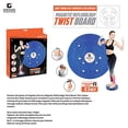 thumbnail image 5 of Fitness Twist Board Figure Trimmer AB Twister Board para deportes Ejercicio Fitness Workout Cintura Twisting Shaping Hombres Mujeres Grand Innovation FGI-2485, 5 of 5