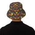 thumbnail image 5 of Fried Chicken Legs Pattern Bucket Hat Foldable Fisherman Outdoor Summer Camping Travel Hiking Caps for Men Women, 5 of 7