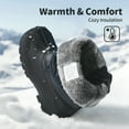 thumbnail image 6 of DREAM PAIRS Kids Boys & Girls Knee High Waterproof Insulation Non-Slip Outdoor Winter Snow Boots KNORTH BLACK/GREY/ROYAL Size 10 Toddler, 6 of 7