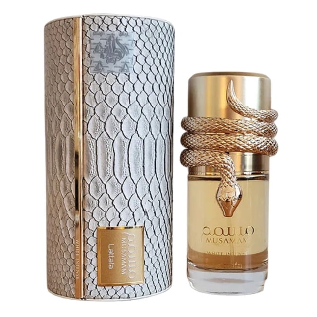 Aerosol EDP Musamam White Intense de LATTAFA de 3.4 onzas para unisex