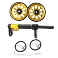 thumbnail image 1 of CRILSTYLEO 1Set Folding Bike Extension Rod in Black Aluminium Alloy for Durable Smooth Easy Wheel Upgrade, 1 of 8