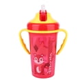 thumbnail image 1 of Taza Infantil para bebé BuyWeekMX Taza Infantil de dibujos animados con paja y asa alta capacidad azul, 1 of 9