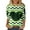 Green, variant on Aayomet St Patrick's Day Workout Shirts For Women Women's Sydney Short-sleeve Cropped Crew Neck T-shirt,Blue M