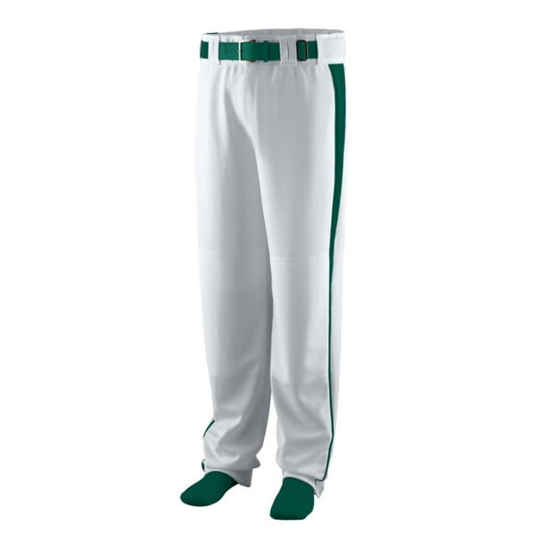 Pantalon de Baseball/Softball Triple Jeu 2XL Gris Argenté/vert Foncé