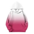 thumbnail image 5 of MKOSPLRT Oversized Hoodies for Kid 5-15Y Long Sleeve Raglan Pullover Tops Casual Gradient Sweat Shirts Fall Loose Fit Hoodies with Pocket, 5 of 7