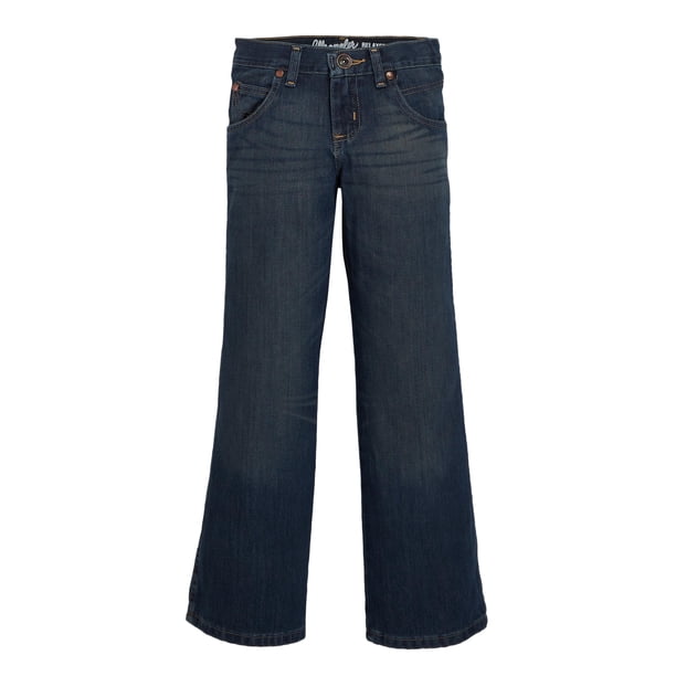 Pantalones vaqueros Wrangler para niños de 2 a 7 años, corte holgado, talla cielo nocturno