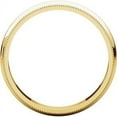 thumbnail image 2 of FB Jewels 14K Yellow Gold 3mm Milgrain Wedding Band, 2 of 3
