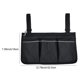 thumbnail image 1 of Wheelchair Side Bag, Waterproof Armrest Pouch Bag with Black Bright Line Storage Organizers for Walkers, Rollators, 1 of 5