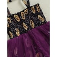 thumbnail image 6 of Miaouyo Baby Girl Halloween Romper Dress Casual Pumpkin Ghost Print Summer Jumpsuit and Headband Set Cute Clothes Outfits, 6 of 7