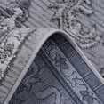 thumbnail image 4 of Usak Collection 6' x 9' Gray Oriental Distressed Non-Shedding Area Rug, 4 of 7