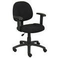 thumbnail image 1 of Nicer Furniture Fabric Deluxe Posture Task Chair - Adjustable Arms, 1 of 1