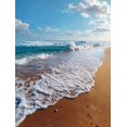 thumbnail image 1 of Qisvanset Full Moon Rough Ocean Canvas Print 12x16 Inch Bar Kitchen Decor, 1 of 8