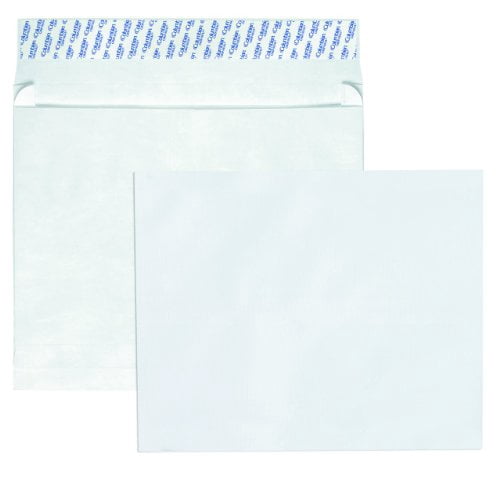 Quality Park® Survivor® Tyvek® Expansion Envelopes, Open Side, 12" x 16" x 4", White, Box Of 50