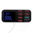 thumbnail image 4 of Charger USB, PWM Management Chip 100-240V 8 Puerto USB Hub Charger Retardant 40W 8A Para Tableta para El Hogar, 4 of 7