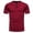 Wine, variant on ZCFZJW Mens Pola Shirts Trendy Summer Short Sleeve Casual V Neck Solid Color Pullover T-Shirts Regular Fit Comfy Tshirt Tops Wine XL