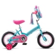thumbnail image 7 of Schwinn Petunia Steerable Toddler Bike with Training Wheels, 12 Inch Wheel, Ages 2-4, Teal, 7 of 7
