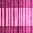 thumbnail image 1 of Ahgly Company Indoor Square Abstract Pink Modern Area Rugs, 8' Square, 1 of 4