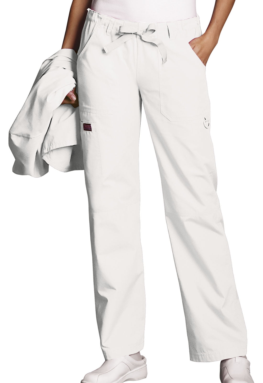 Cherokee Cherokee Workwear Scrubs Pant for Women Low Rise Drawstring