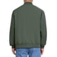 thumbnail image 3 of Chaqueta Bomber INSPIRE CHIC para hombres, abrigo de otoño, cierre completo, puños acanalados, chaqueta de béisbol 2XL verde, 3 of 6