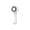 A002- White, variant on Handheld Fan Digital Display High Speed 1 Pack Mini Portable USB Fan with Charging Cable White for Outdoor Travel Camping Hiking Home Office Personal Cooling Use