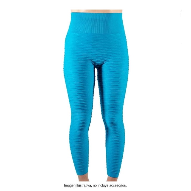 Leggins Deportivo Fit Pants Co. Unitalla Anticelulitis Azul