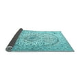 thumbnail image 2 of Ahgly Company Indoor Rectangle Persian Light Blue Traditional Area Rugs, 5' x 7', 2 of 4