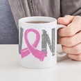 thumbnail image 4 of CafePress -  I Won Breast Cancer... Mug - 11 oz Ceramic Mug - Novelty Coffee Tea Cup, 4 of 4