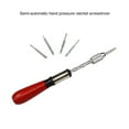 YIGZYCN Push Pull Ratchet Screwdriver Semi Automatic Screwdriver Push