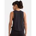 thumbnail image 3 of Athletic Works Women's Seamless Side Twist Tank Top, Sizes XS-XXXL, 3 of 5