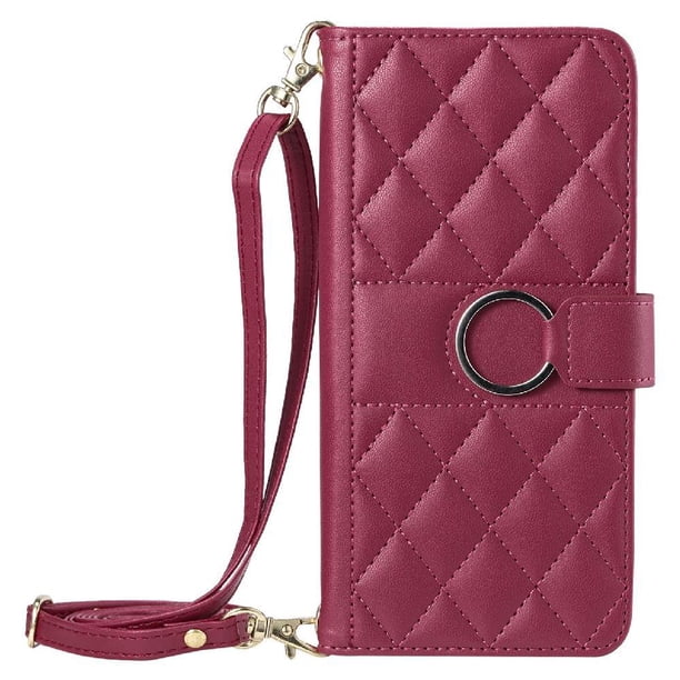 Funda tipo billetera GANGXUN para Google Pixel 8A – Tapa abatible con correa para mujer