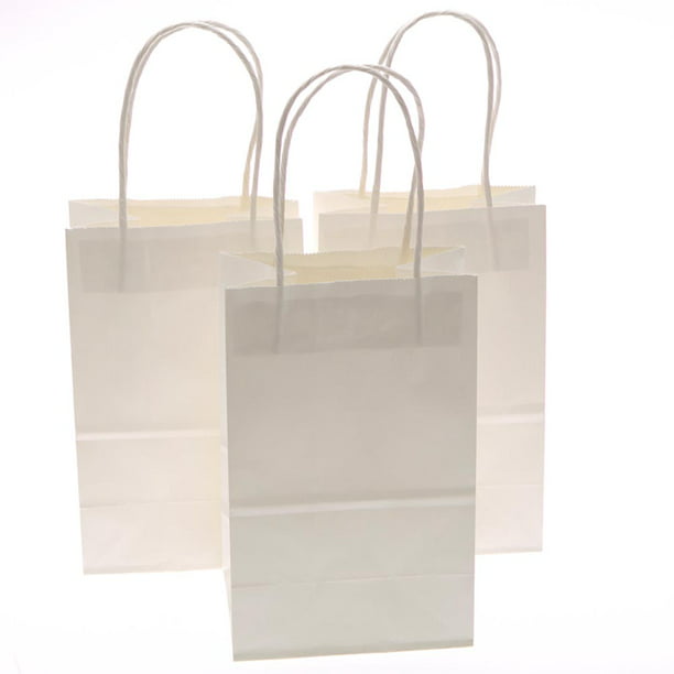 Gift Expressions White Gift Bags, 12 Count - Walmart.com - Walmart.com