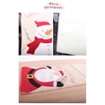 thumbnail image 3 of Cateissary Mantel de de Navidad de Papá Noel, tira de Mantel Individual de tela no tejida, posavasos de Navidad de estilo Simple, manteles, 3 of 6