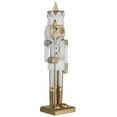 thumbnail image 3 of Northlight Glittered Nutcracker with Snowflake Scepter Christmas Figure - 15" - White, 3 of 9