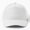 White, variant on Patience Tested Negative Baseball Hat, Bold Statement Quote Design, Classic Cap