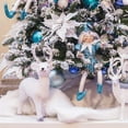 thumbnail image 3 of Prextex Christmas White Fluffy Fake Snow Blanket Roll, 3 of 5