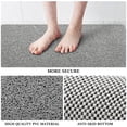 thumbnail image 3 of Alfombrilla de ducha LuxStep, antideslizante, 60 x 40 cm, PVC gris, 3 of 6
