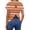 Saffron, variant on Backless Cross V-Neck Top for Women - Short Sleeve Graphic Print Tee, Sexy Open Back Blouse for Women's Summer Party & Casual Outfits Beige L