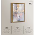 thumbnail image 2 of Refreshing Boho Elegant Abstract Canvas Wall Art by Art Remedy, Gold Floater Frame, 36"x54", 2 of 7
