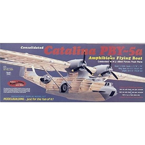 Guillow社大型スケールディスプレイモデルキットCatalinaPBY-5a Guillow's Pby-5A Catalina Model Kit - Walmart.ca