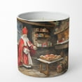 thumbnail image 4 of Carolines Treasures DAC3317CDL 10 oz Cookies with Santa Claus Sinterklaas Decorative 100 Percent Soy Candle, 4 of 5