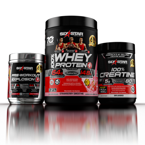 six star strawberry whey protein